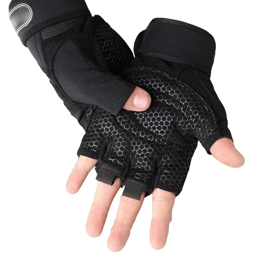 Gym Gloves Fitness Weight Lifting Gloves Body Building Training Sports Exercise Cycling Sport Workout Glove Men Women M/L/XL