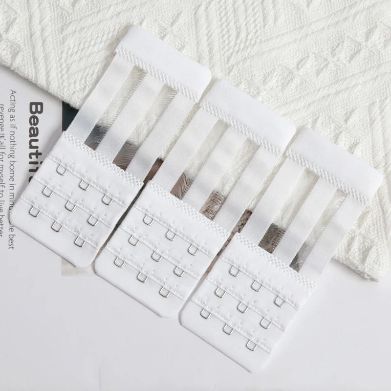 3 kusy, 3 řady se 3 háčky, prodlužovací popruhy, pohodlný nastavitelný pás na podprsenku, dámské spodní prádlo, spodní prádlo, prodlužovací popruhy na podprsenku, příslušenství - náhled 6