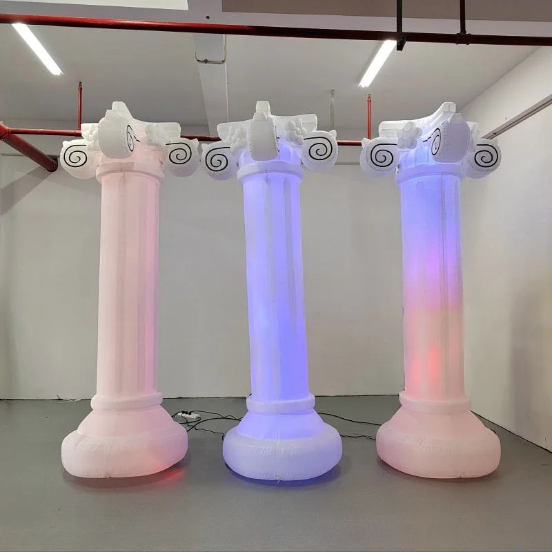 

Надувная колонна-лампа с вентилятором, декоративный элемент для освещения уличных площадей и торговых центров