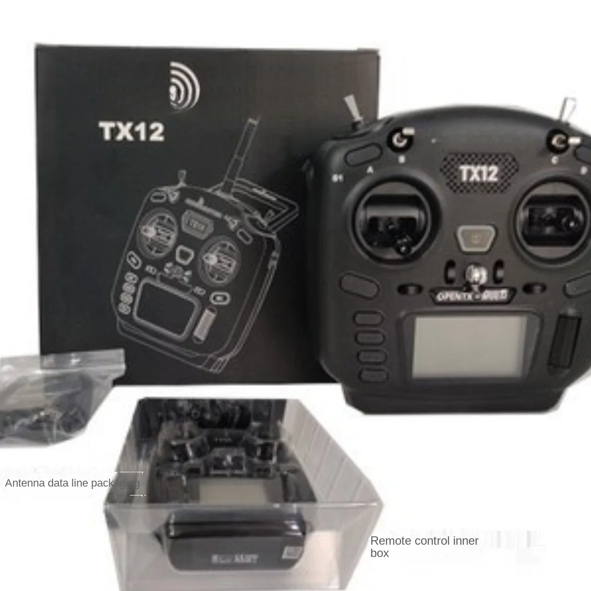 

TX12 remote control cross machine small size OPENTX open source system multi-protocol multi-channel