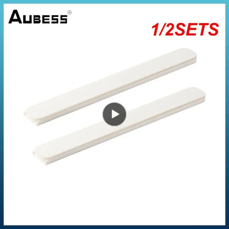 1/2SETS Pull Basket Track Kitchen Cabinet Drawer Rail HIPS Drawer Slides Mute Pull-Out Cabinet Slide With Non-Marking