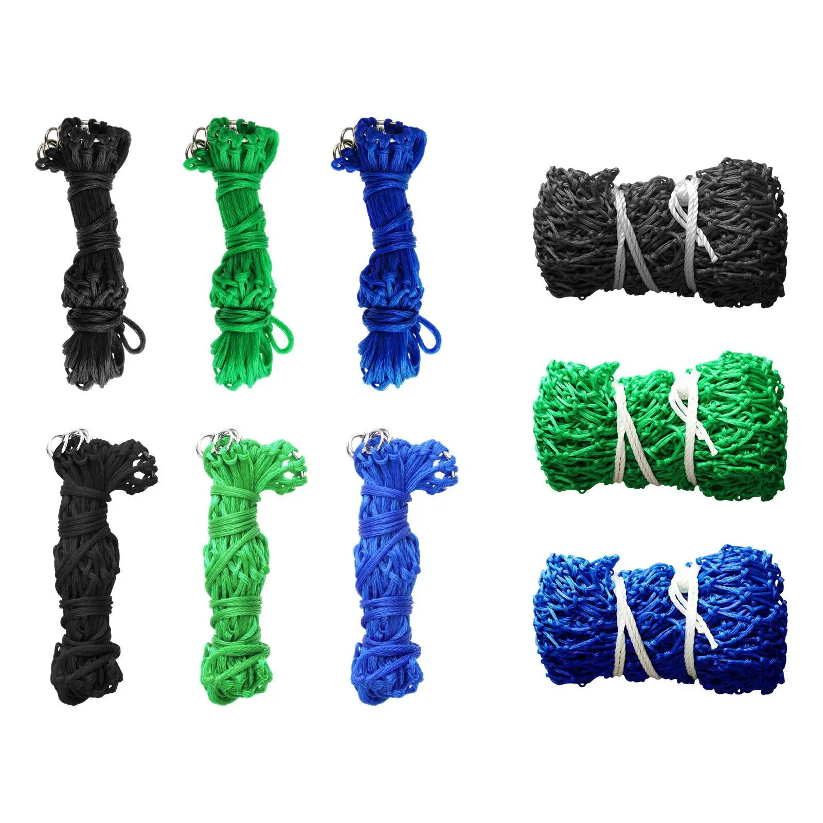 Portable Hay Bag Soft PE Material Slow Feeding Net for Horses Sheep Stall Trailer Easy to Hang