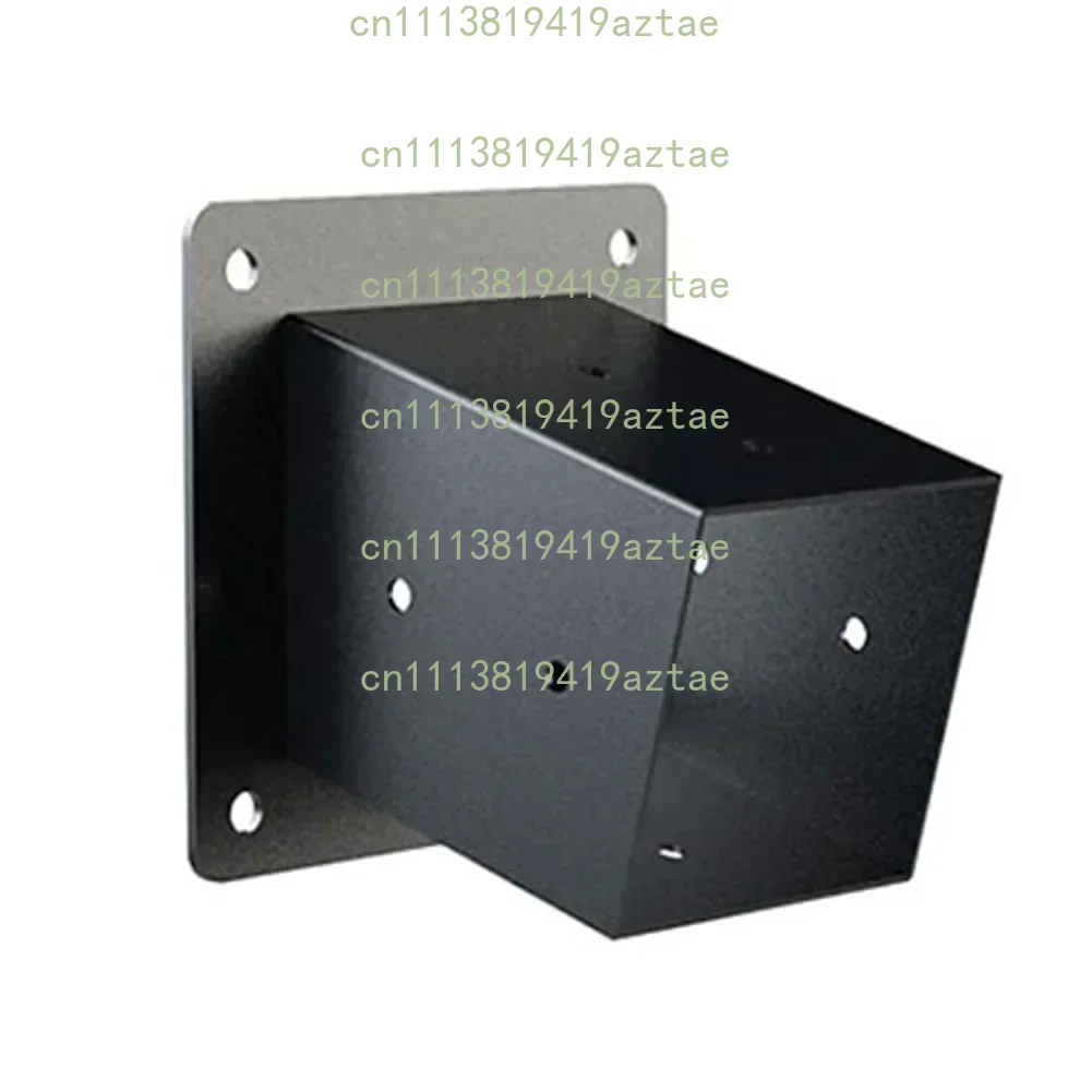Black Coated Steel Pergola Bracket Kit, Post Shoulder Base Support Bracket