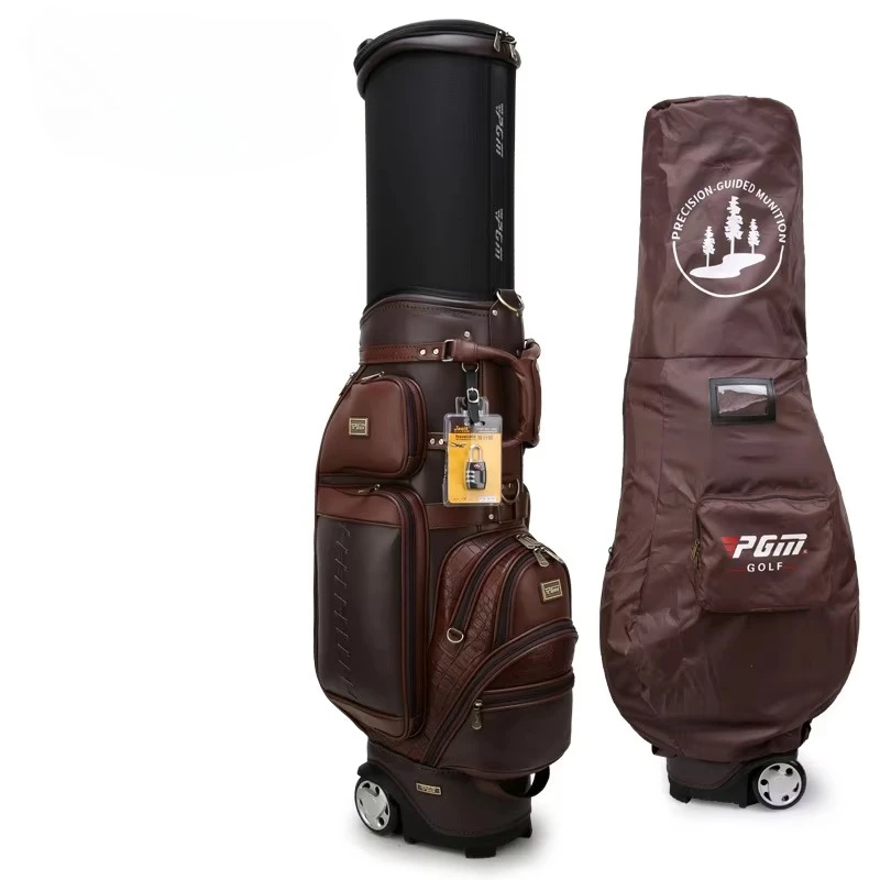 PGM QB044 Retractable men's golf bag with wheels