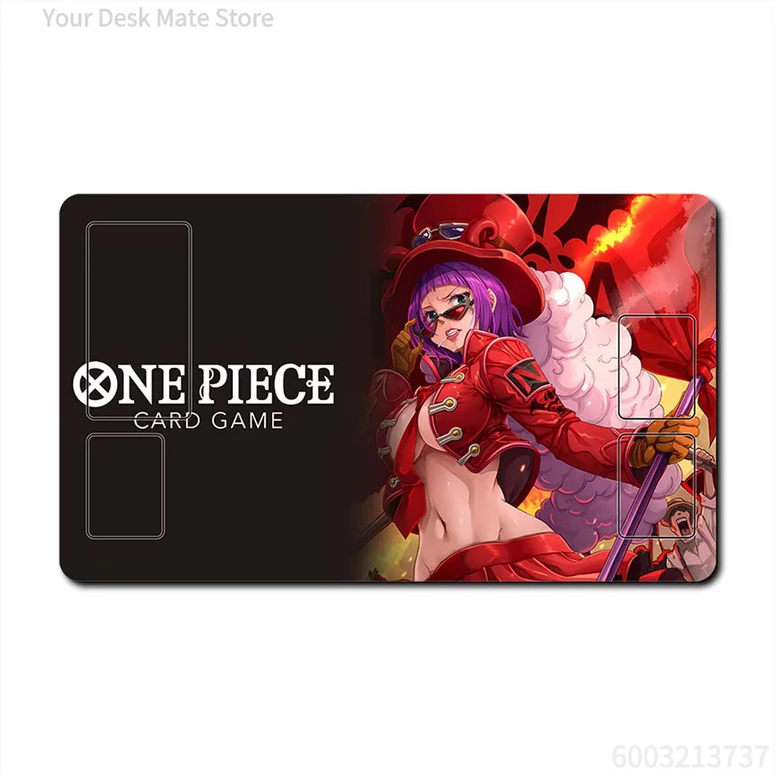 Kizaru Borsalino One Piece TCG Playmat Tapete de escritorio impermeable antideslizante