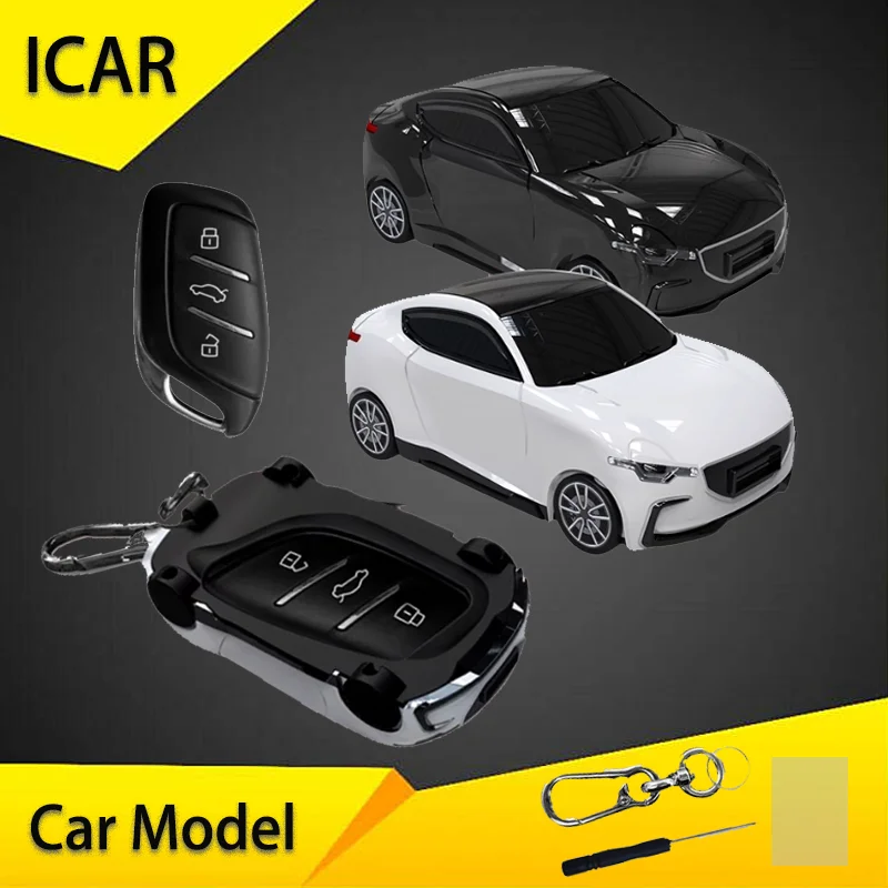 

Чехол для ключей модели автомобиля MG для MG6 EV EZS HS EHS для Roewe RX5 I5 I6 RX3 RX8 ERX5 с дистанционным управлением, чехол для смарт-ключа, брелок, сумка, держатель, брелок