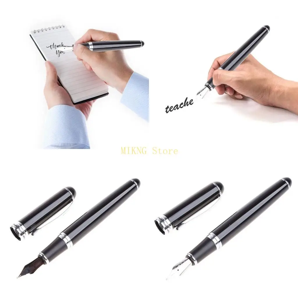 

Новая черная перьевая ручка Jinhao X750 Deluxe со средним пером 18 кг, лучшая распродажа