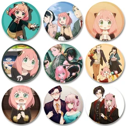32/44/58mm Hot Anime SPY X FAMILY Brooch Anya Forger Yor Forger  Cosplay Pins Clothes Bags Accessories Gifts