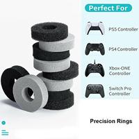 12pc suitable for PS4/PS5 PRO for XBOX handle joystick ring rubber ring perforated buffer ring enhanced hand feel