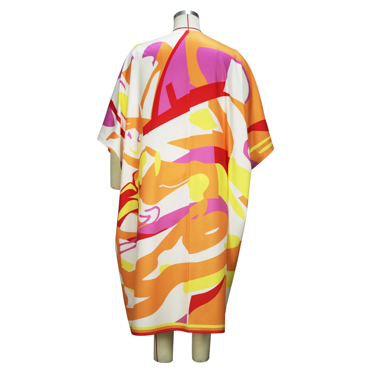 Spring and summer hot selling temperament elegant holiday wind color printing cool sunscreen large size set