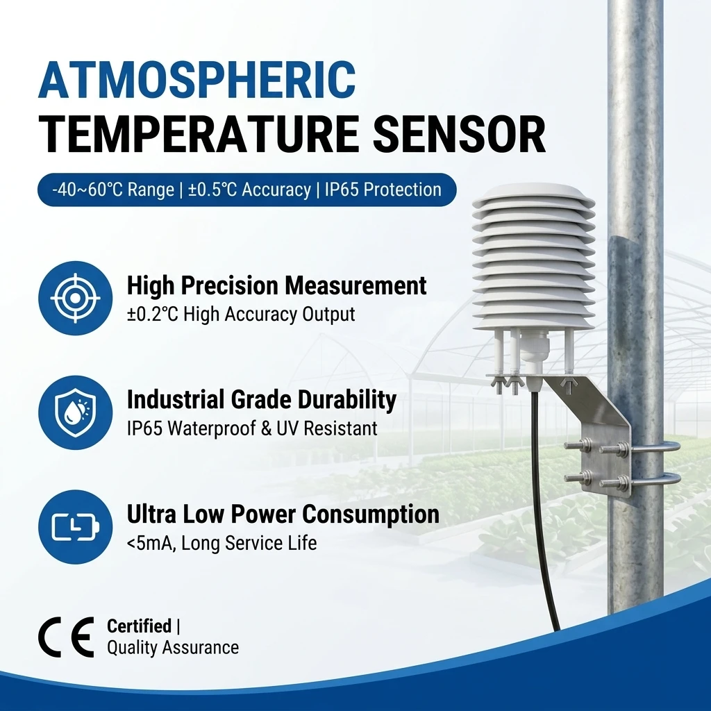 Temperature Sensor - مستشعر درجة الحرارة الصناعي RK330-01C معتمد