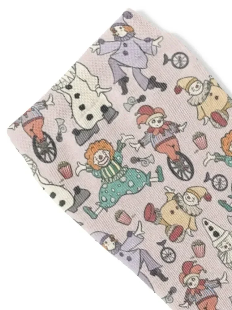 Vintage Clowns - Clowncore Aesthetic Socks Running basketball funny gift Soccer Boy Child Socks Women's