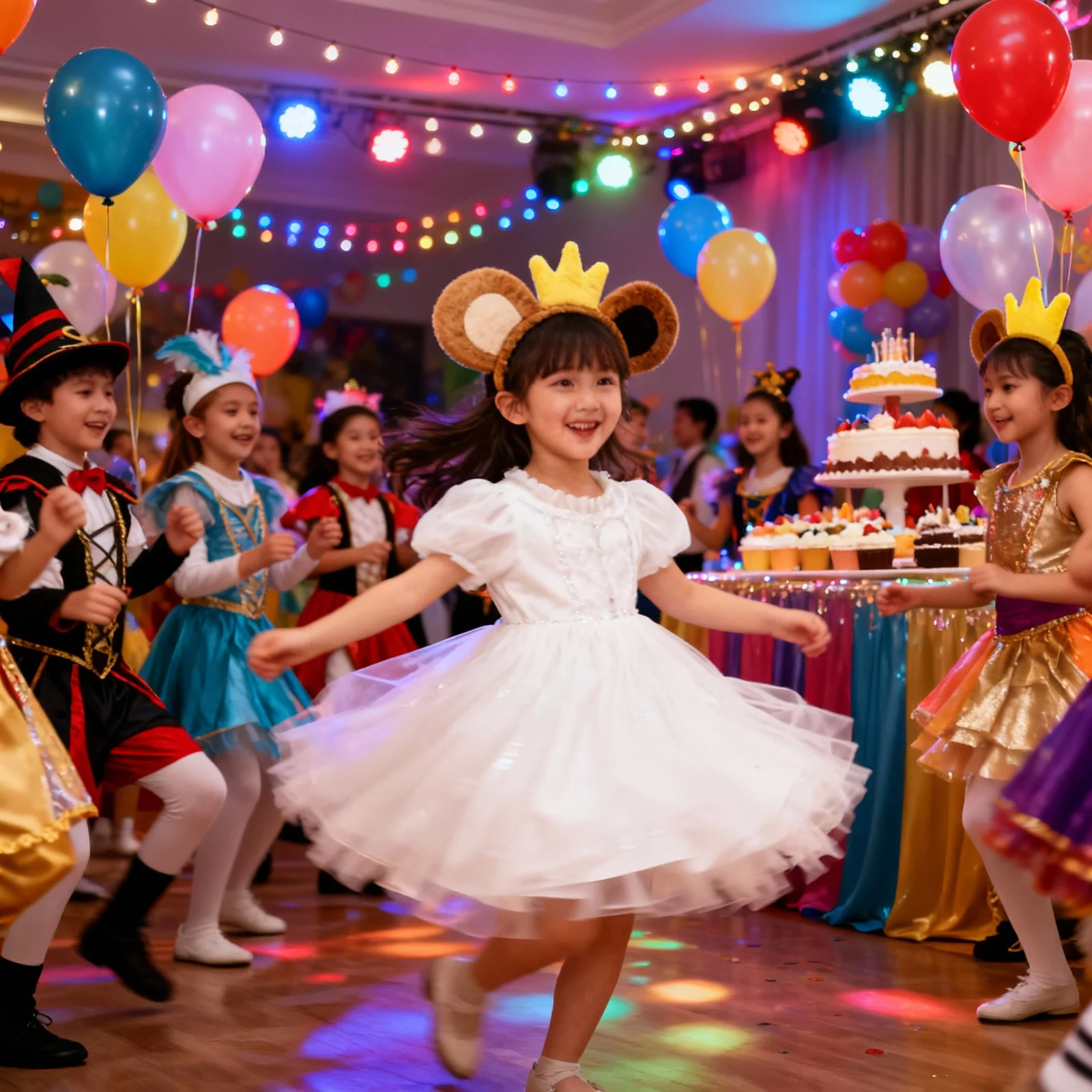 

Monkey Ear Headband for Women Cute Animal Ears Headband Lightweight Cosplay Party Accessory for Halloween Masquerade Costume