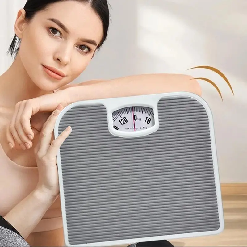 Portable Mechanical Scale Non Slip Pad Body Weight Scales Reusable Health Weighing Tool  Health Monitoring+..