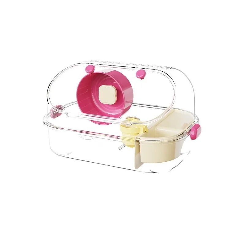 Plastic Bubble Hamster Cage Starter Kit Habitat House for Syrian Hamsters Small Pet Breeding Cage Home Supplies view 5