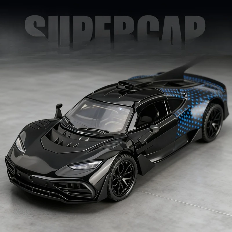 

Модель спортивного автомобиля Mercedes-Benz (Мерседес-Бенц) 1:32, литая, со звуком и светом, с инерционным механизмом, детская игрушка, подарок на день рождения, декор для дома
