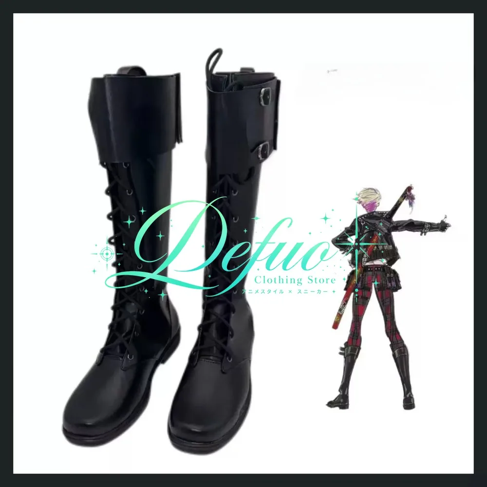 Bayonetta Viola Cosplay Boots Fantasy Character Footwear Game Style for Convention Showcase and Photography