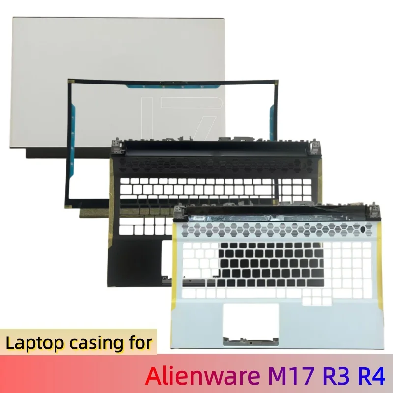 New Casing For Alienware M17 R3 R4 Lcd Back Cover Rear Lid Top Case 0R0CJC/Front Bezel 0DY3C0/Palmrest Cover Upper Case C Shell