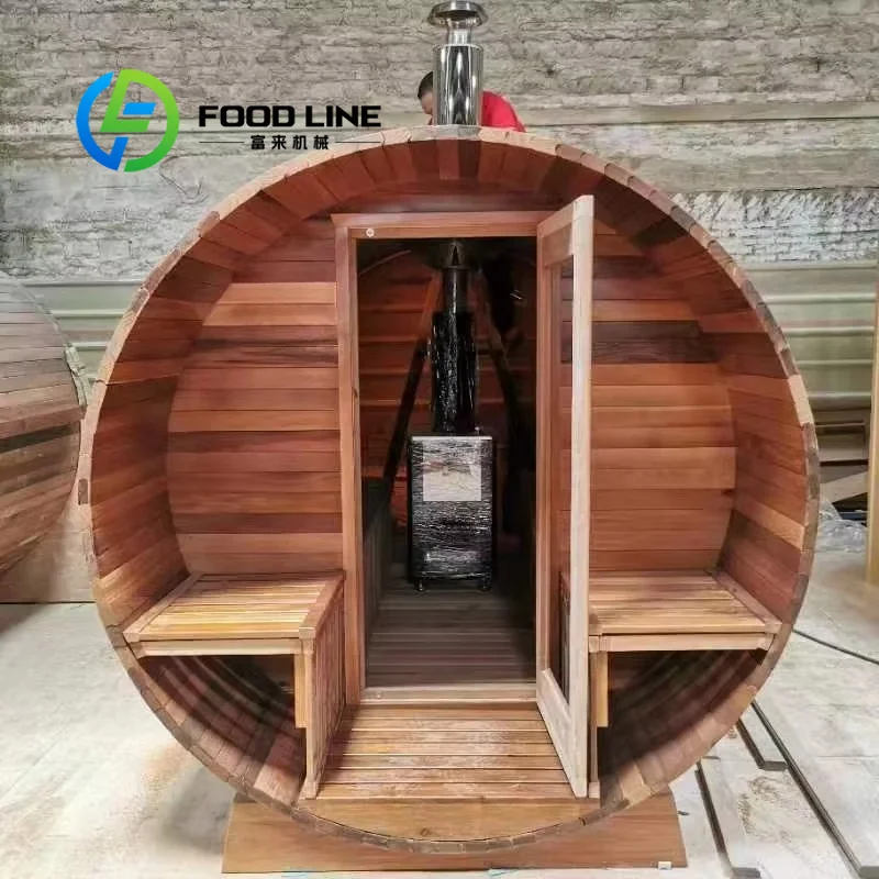 Sauna Room Wood Panel Interior Triple Wall Insulation Fire Resistant Lining Safe Design Winter Evening Warmth Fast Delivery