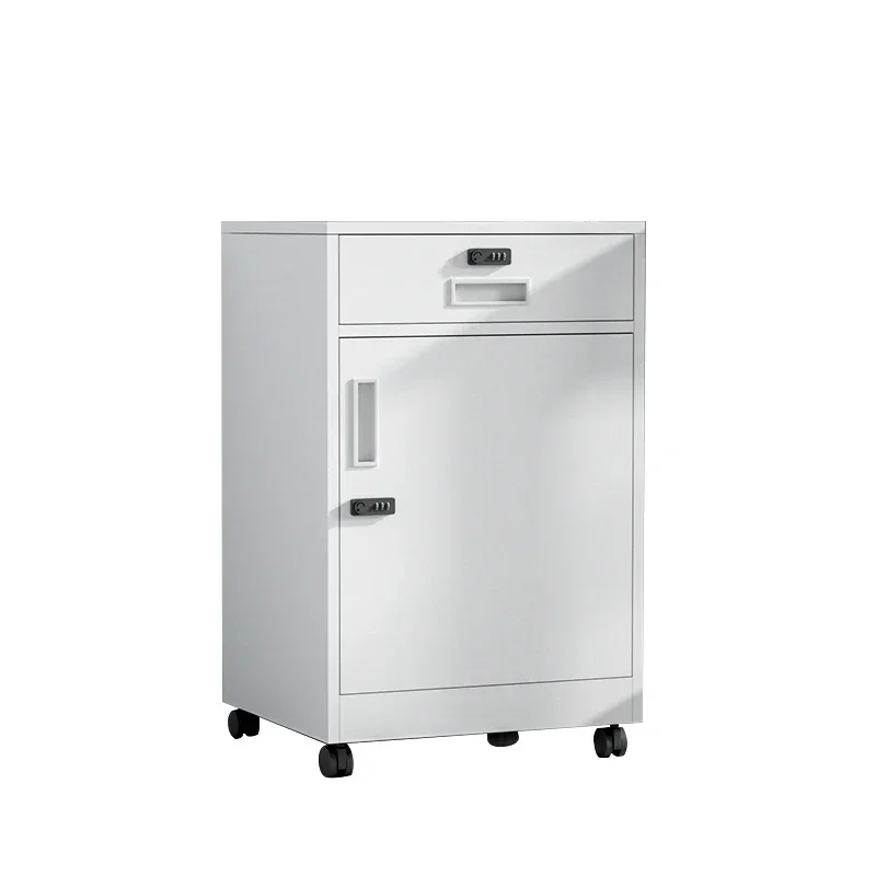 Modern Style Competitive Price Multiple Colors Office Cabinet  and Wheels Password Lock File Cabinet with One Drawer