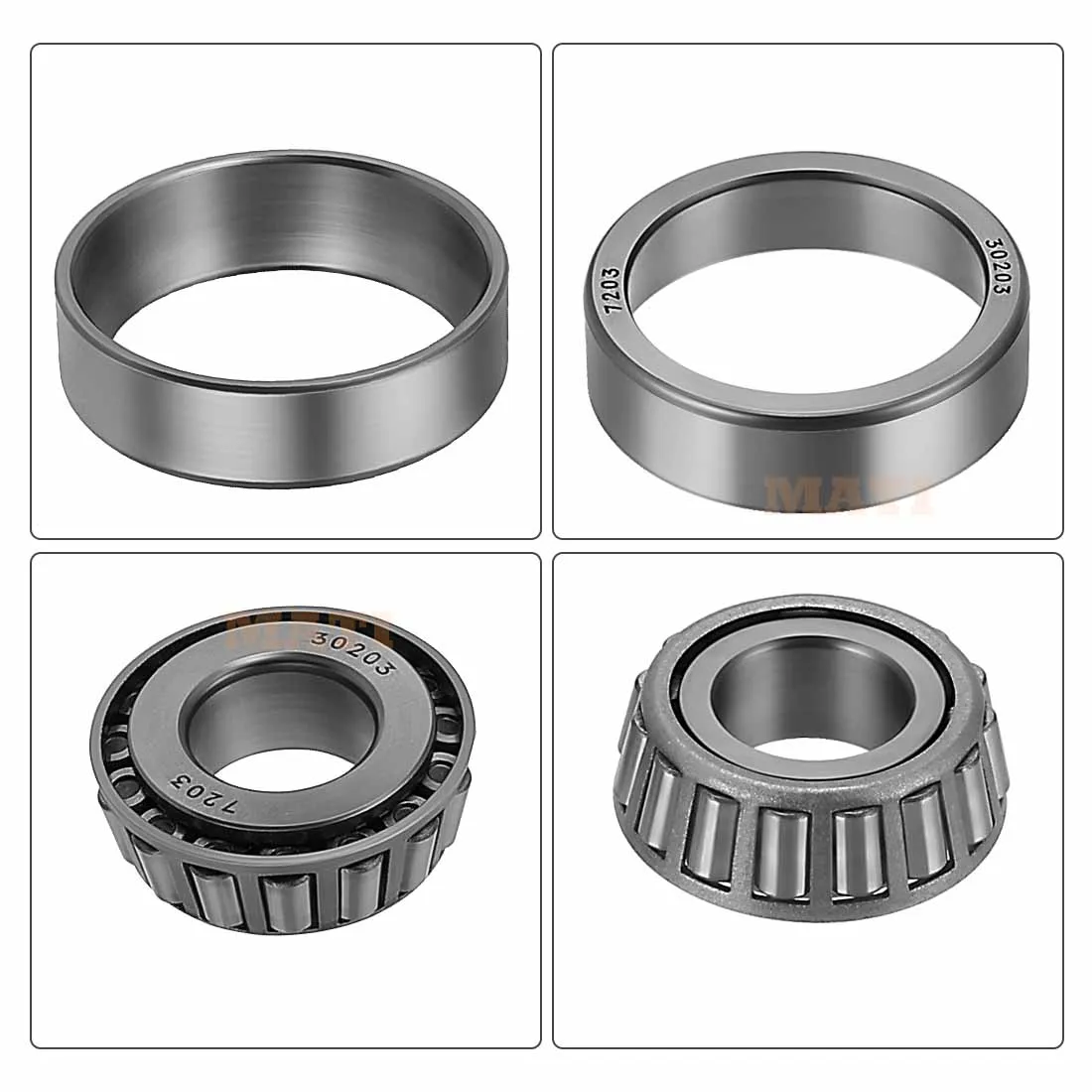 Swing Arm Bearing Seal Kit for Kawasaki Brute Force 650 4x4 KVF650 2005-2013 KFX700 2004-2009 92152-1356 92049-1030 670B2016