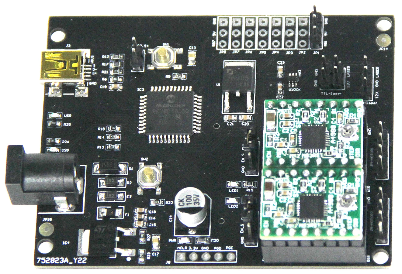 Imagem -06 - Drawbot a3 Corexy Escrita Caneta Máquina de Gravação a Laser Máquina de Plotter de Desenho Faça Você Mesmo Caligrafia Caneta Escrita Laser Kit Robô Dbe25