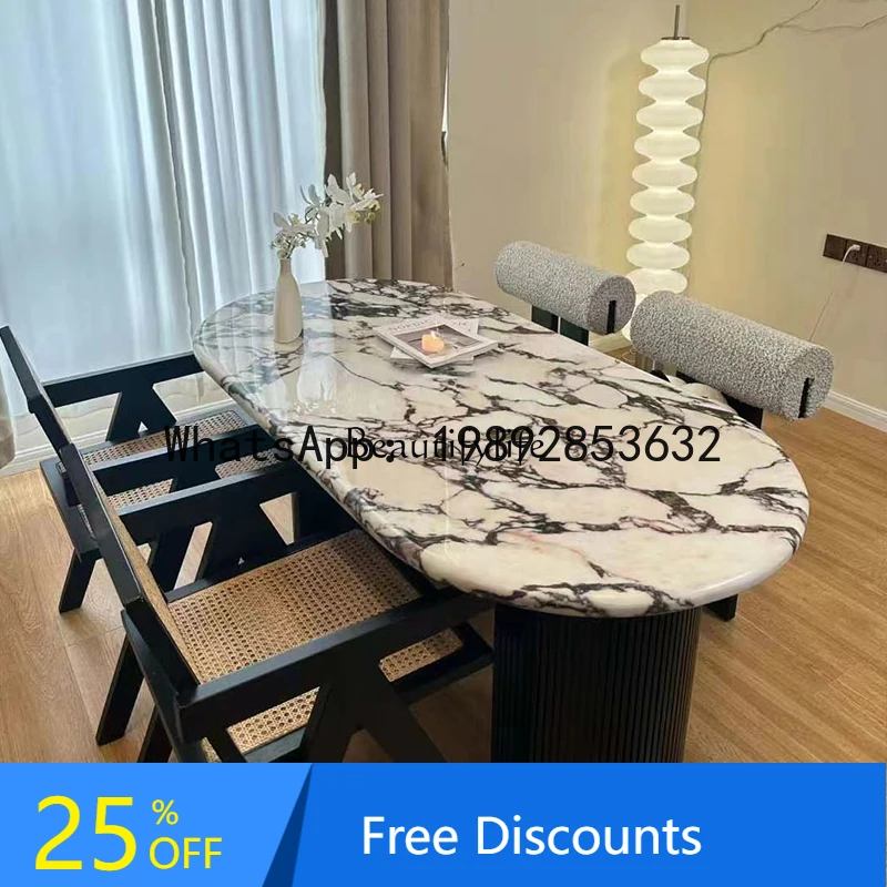 

table oval simple light luxury medium antique dining table