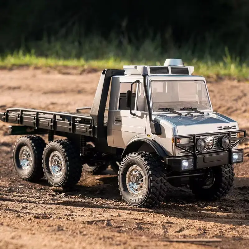 

JJRC новый C8823rc внедорожный автомобиль с дистанционным управлением 1:18 Unimog шестиколесный привод полный пропорционный альпинистский автомобиль детская игрушка