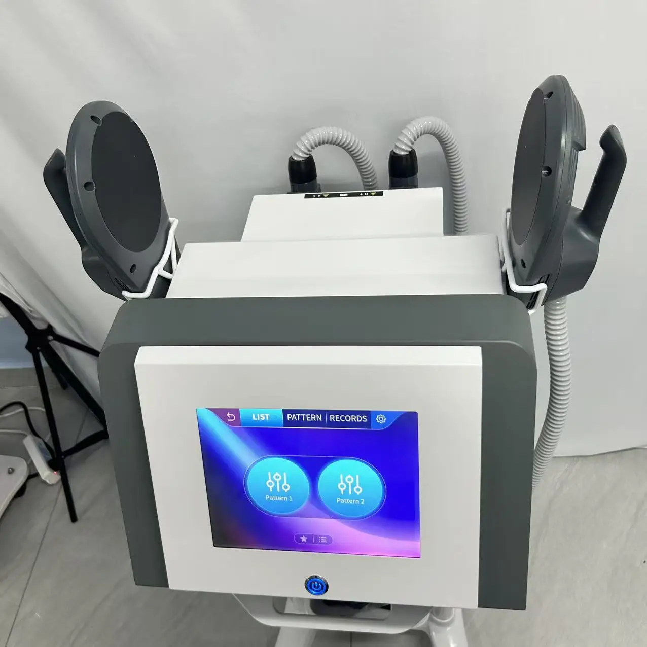 

New RF MYOslim Sculpt Machine EMS Body Sculpting Weight Loss Massager Device 15 Electromagnetic Fat Slimming Muscle Stimulation