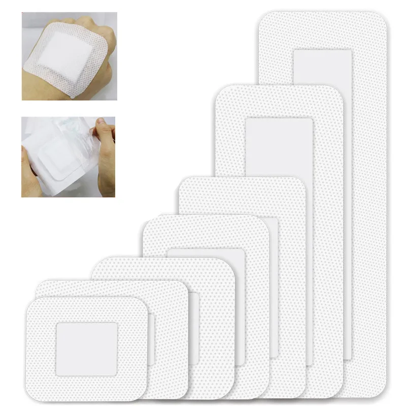 

Белые водонепроницаемые дышащие самоклеящиеся бинты для маленьких детей, эластичные наклейки для гемостаза на ране, спортивная лента