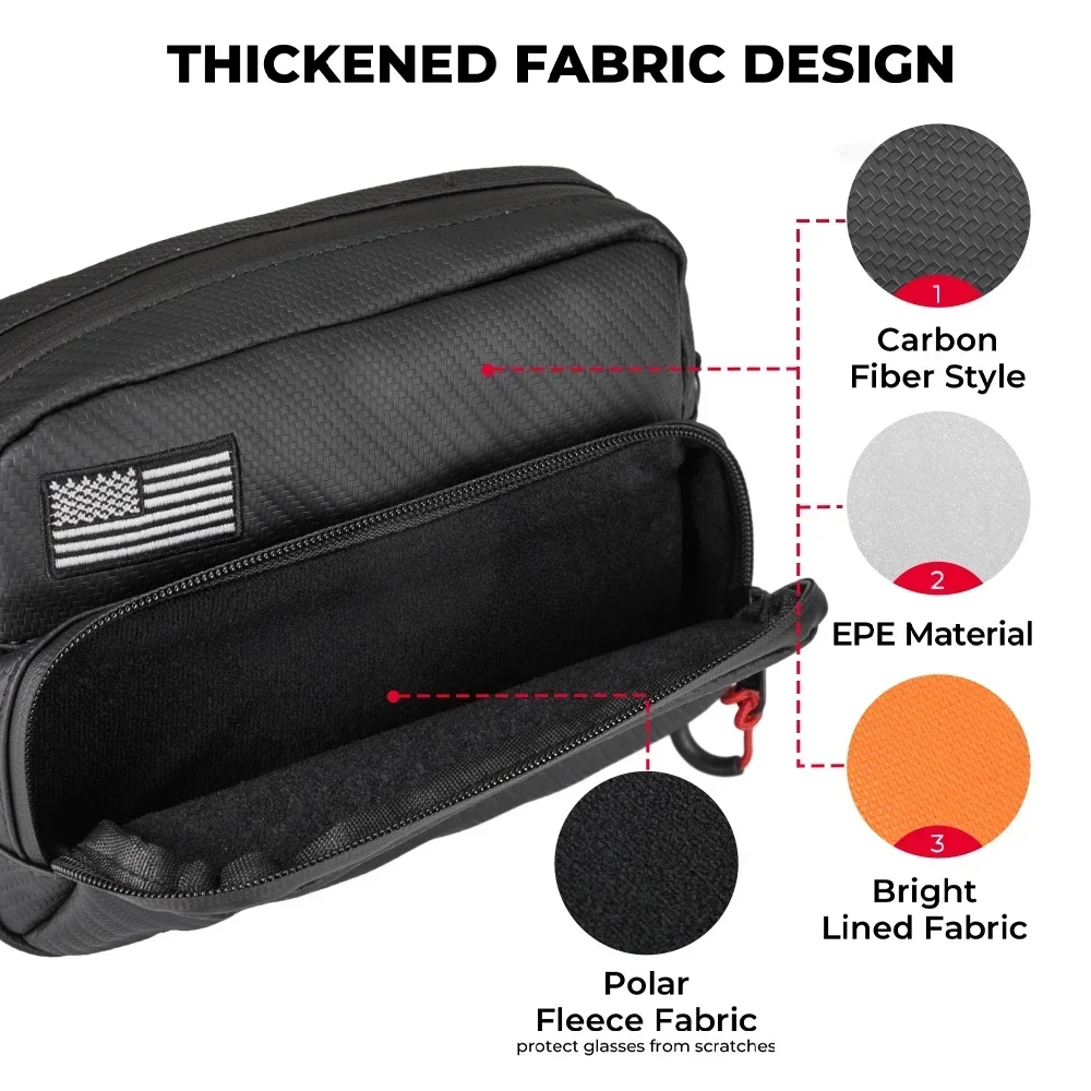 Motorcycle Handlebar Bag Sissy Bar Bag Universal Front Fork Tool Storage Bag Accessories for Sportsters Cruiser Softail Dyna ATV