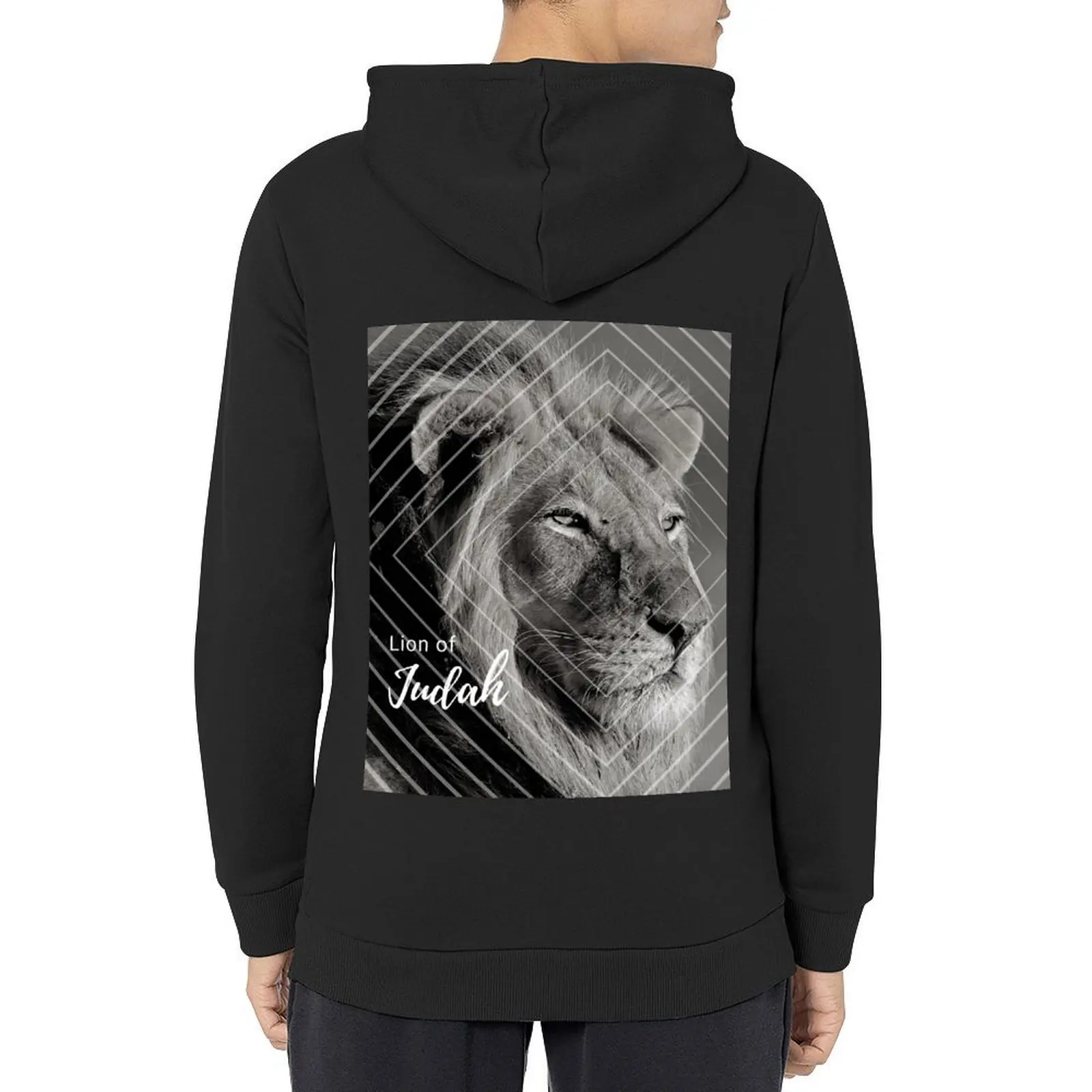 

Lion of Judah Art Part 2 Hoodie men's winter sweater men's autumn clothes men clothing korean autumn clothes hoodie men