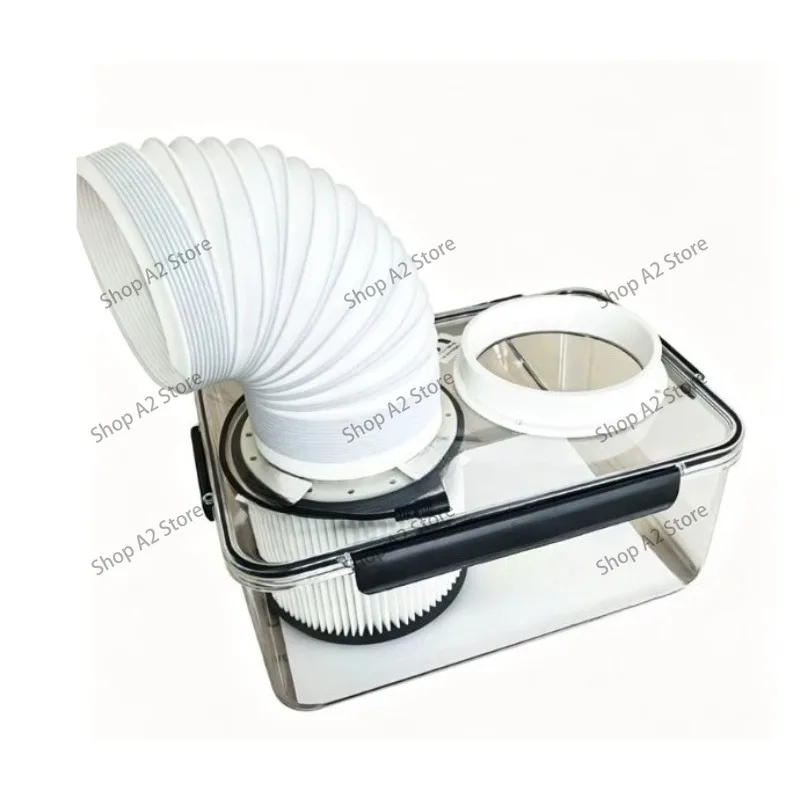 130 Desktop Dust Collector Purification Vacuum Cleaner for Nail Powder, Denture Carving & Collectibles Polishing