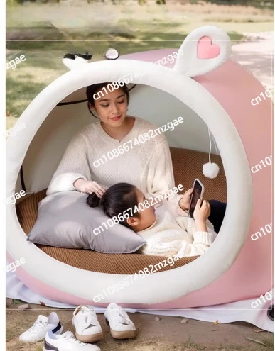 Cute Oversized Adult Child Plush Tent Cozy House Lazy Person Sofa On The Ground Cat's Nest Christmas Cushions Sitting Cushion