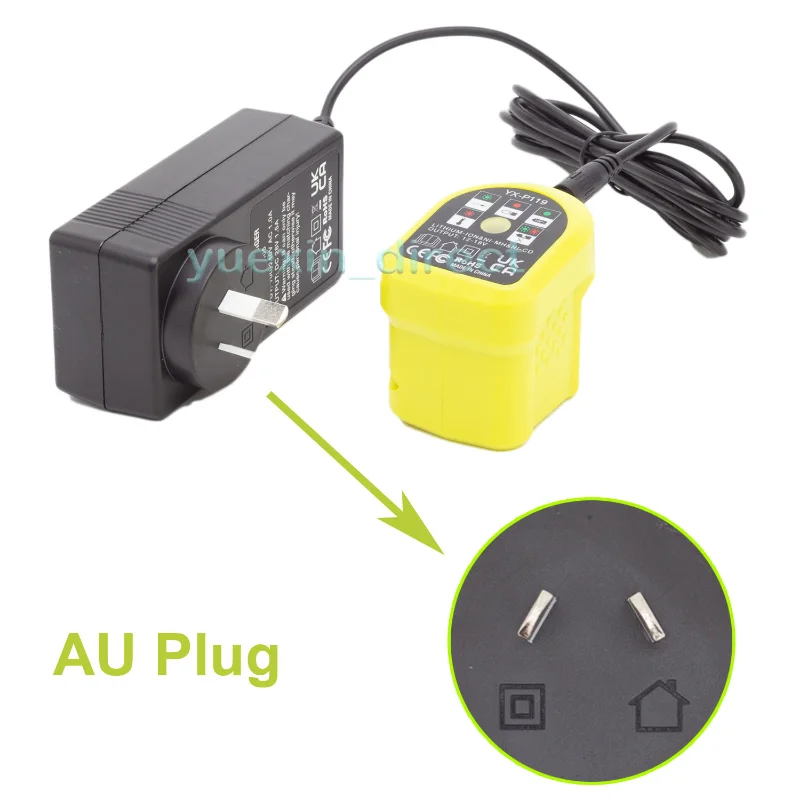 Replacement For Ryobi 18V Battery Lightweight And Portable Split Charger Compatible With 18v Series Battery Accessory