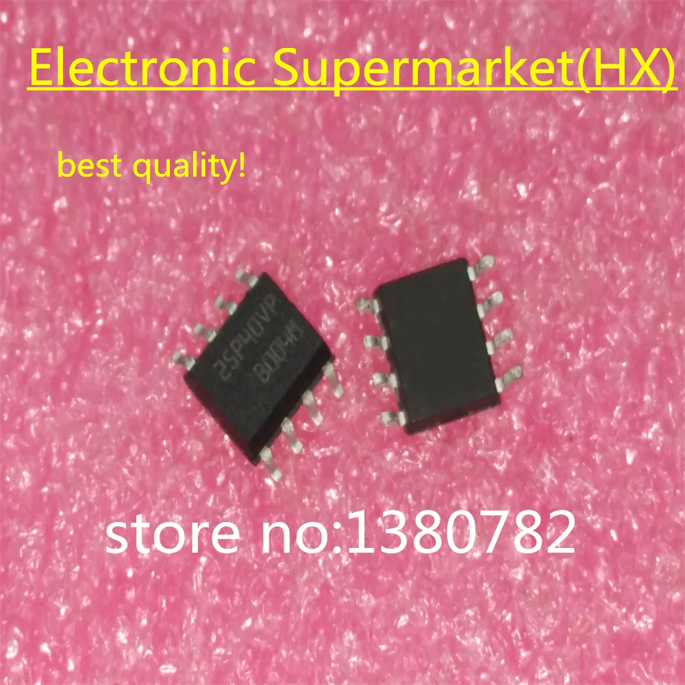 

Free shipping 50pcs/lots 25P40VP M25P40 M25P40-VMN6TPB SOP-8 Best quality