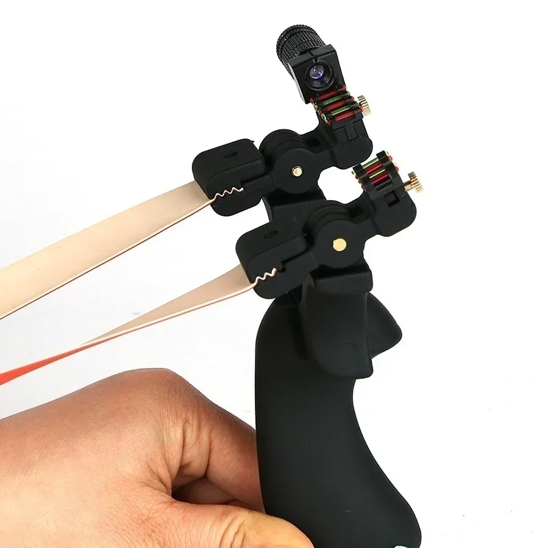 Multifunctional Optical Fiber Slingshot with Infrared Laser Slingshot Plastic Outdoor Shooting Competitive Slingshot view 5