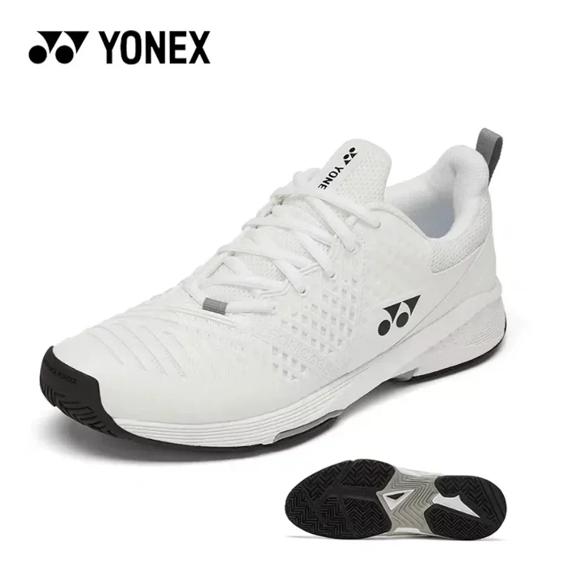 

Brand YONEX Badminton Shoes Unisex S3EX YY New High-quality Shock-absorbing Breathable Non-slip Training Sports Tennis Sneakers