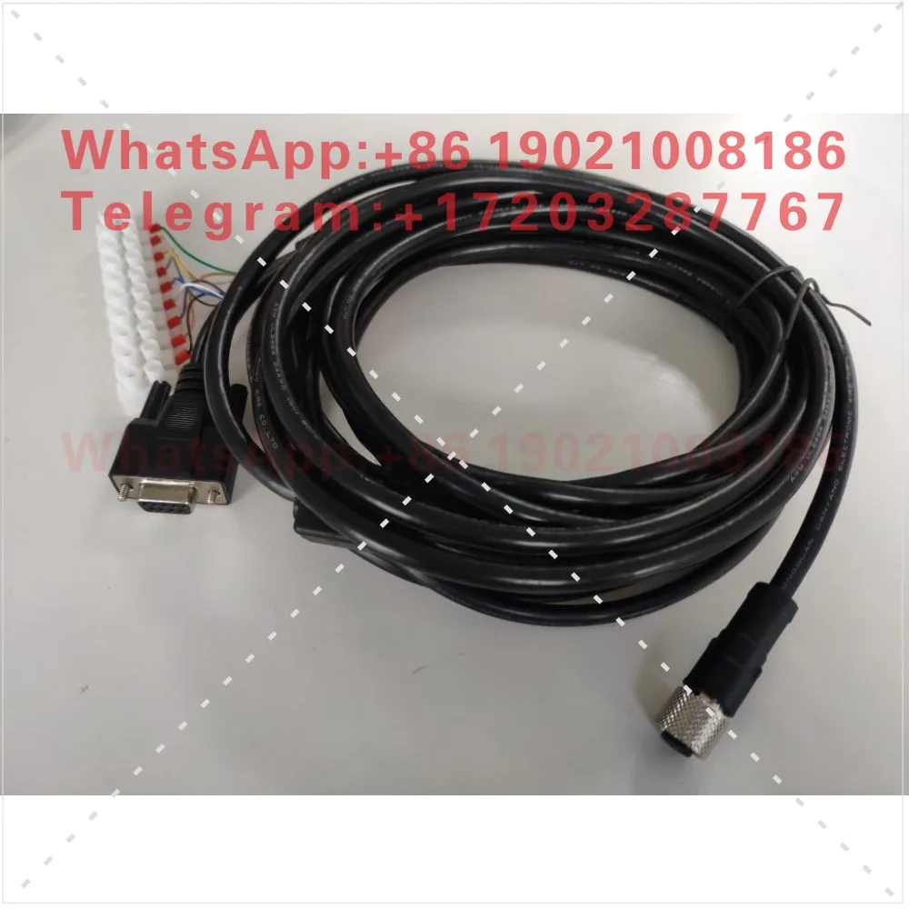 Cable de alimentación serial Cognex DM300 DM260 con salida de disparo CCB-M12xDB9Y-05