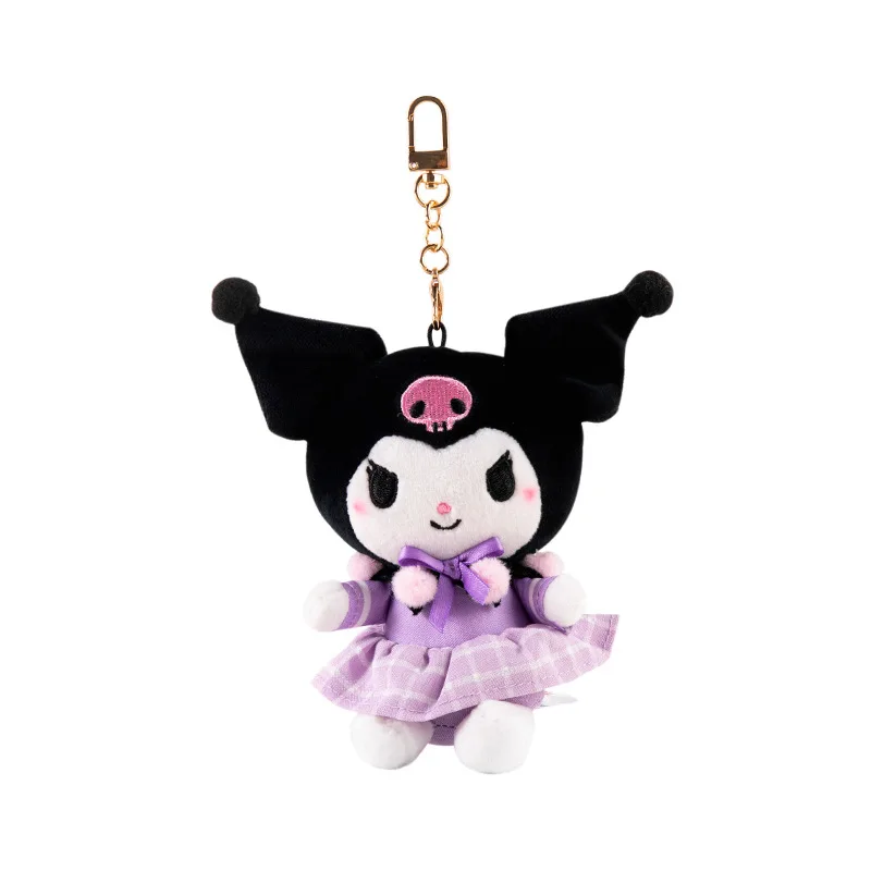 Hello Kitty Cinnamoroll Kuromi My Melody Pochacco brelok pluszowa zabawka plecak wisiorek Cartoon śliczny prezent dla studentów