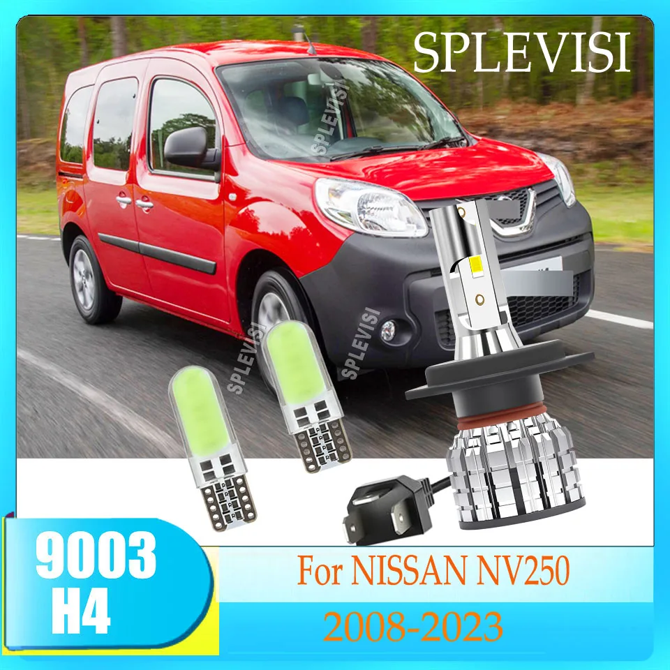 

H4 9003 LED 120W Headlights - No Modification Required & Dual Beam 1:1 OEM Size For NISSAN NV250 2008 2009 2010 2011 2012-2023