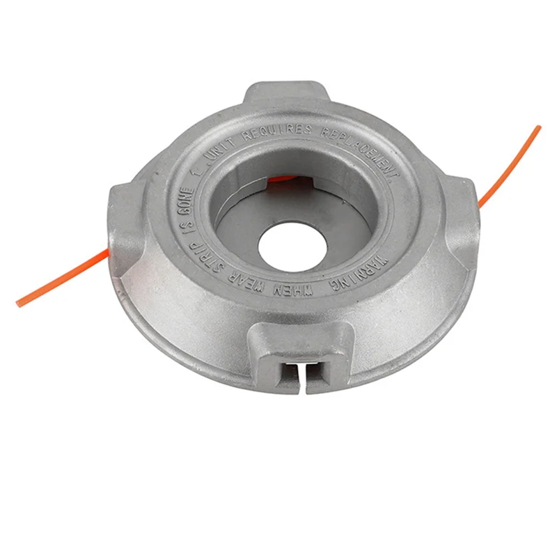 Testa da diserbo a disco in ferro semplice e pratica, tosaerba, tosaerba, attrezzo da giardino, non è necessario smontare le teste da diserbo