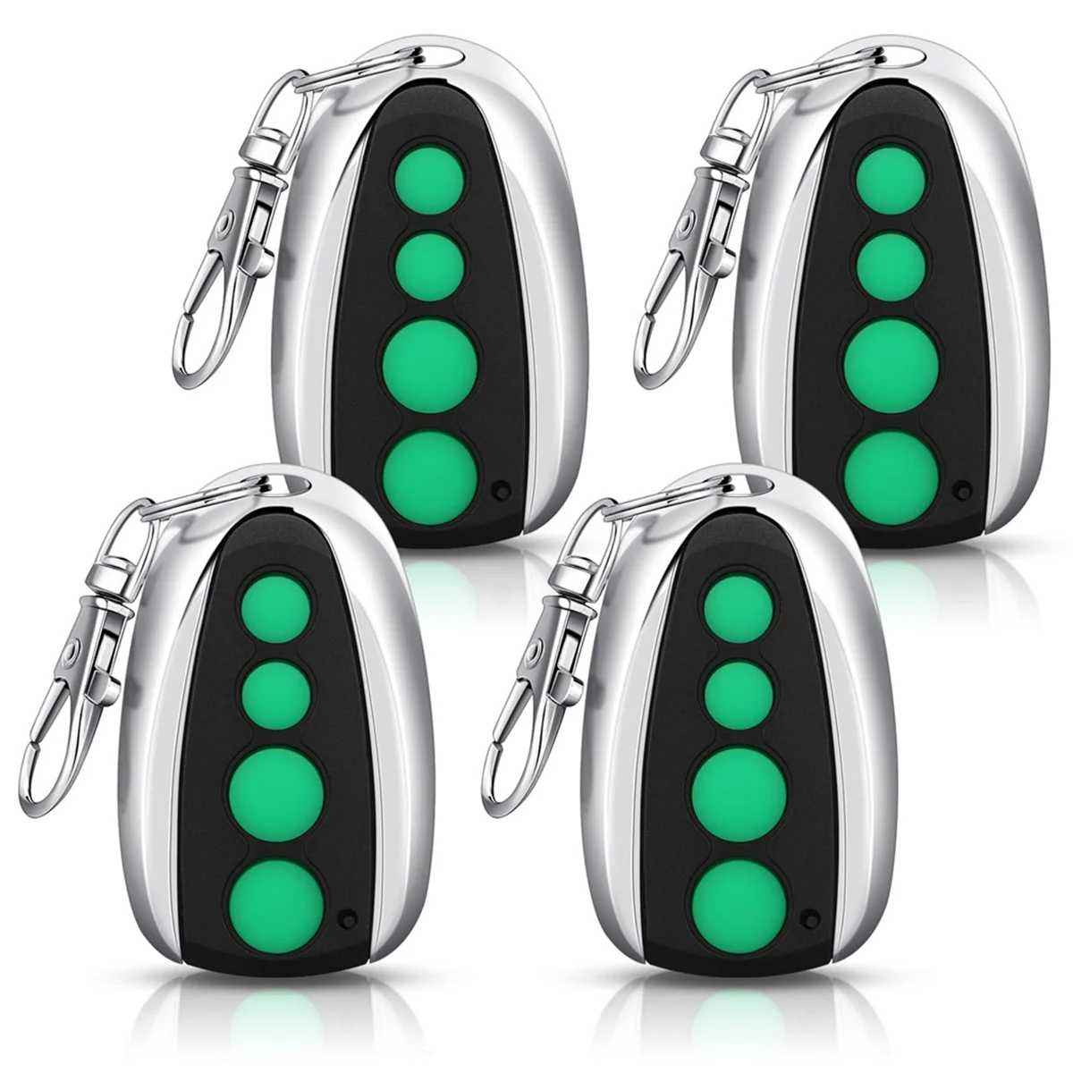 

ABAC-4 Pcs Garage Door Remote Control for TOPENS M12 Garage Door Remote Transmitter for Automatic Swing Sliding Door Opener
