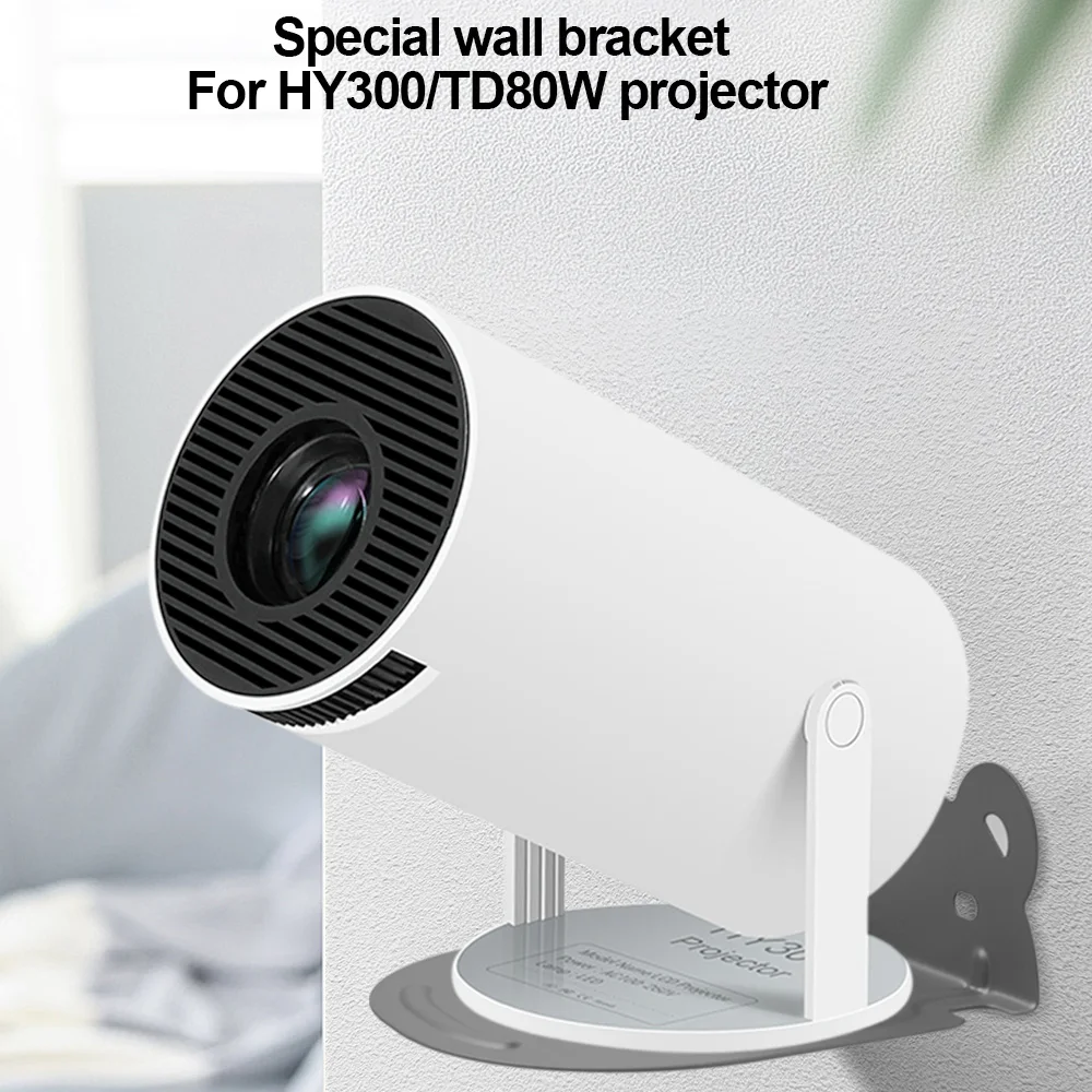 Multipurpose Stand Wall Mount Projector Stand for HY300 TD80W Mini projector Metal Bracket