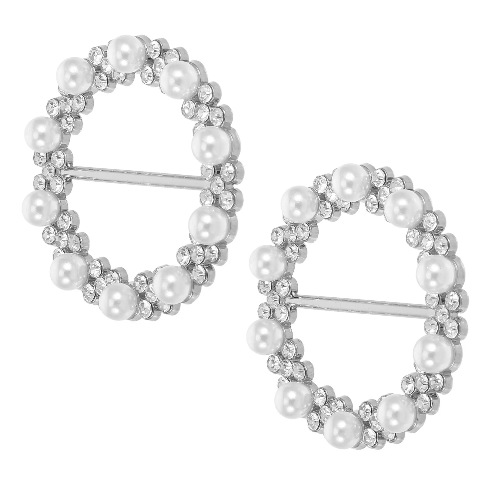 

Bling Scarf Buckle for Women Stylish Rhinestone Shirt Pins Crystal Shawl Clip Clothing Corner Button Waist Decorative Knot