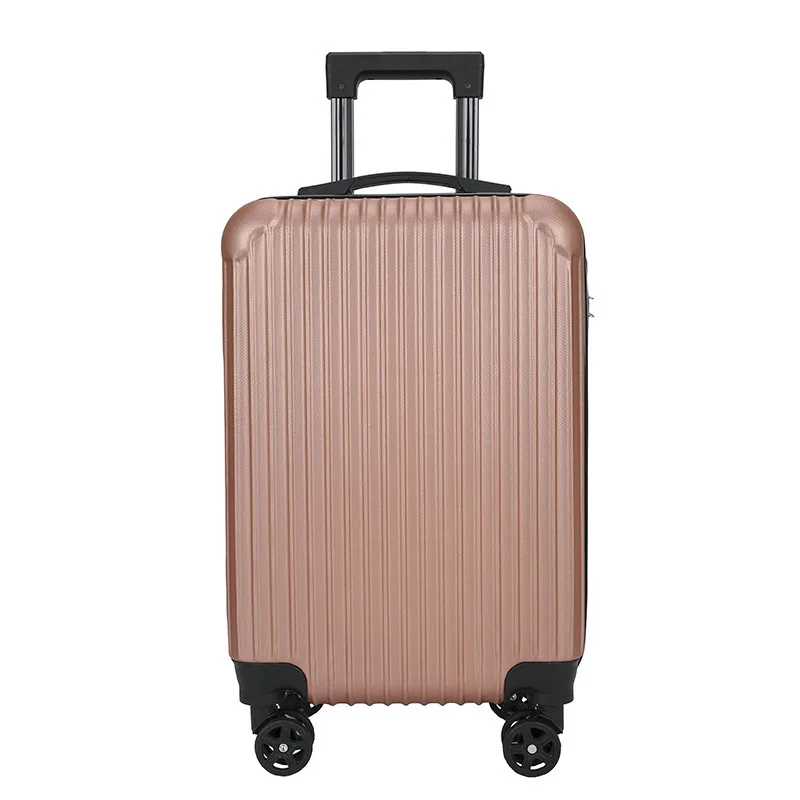 

(79) Customized Fashionable New Solid Color Trolley Case Silent Caster Business Suitcase