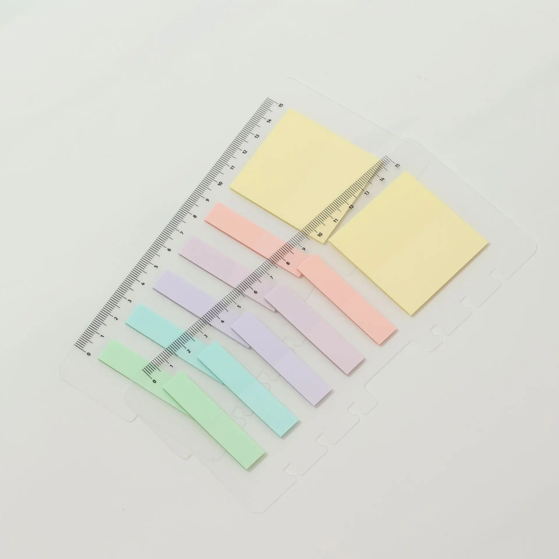 Marcadores transparentes auto-adesivos, Sticky Notes, Memo Pad, Tabs índice, Papelaria, Livros, Agenda, 120 Sheets