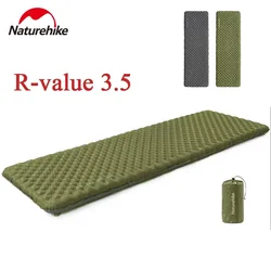 Naturehike High R-Wert Reise Luftmatratze Ultraleichte feuchtigkeitsbeständige Nylonmatte 9 cm Verdickung Zeltunterlage Outdoor Tragbare Campingmatte