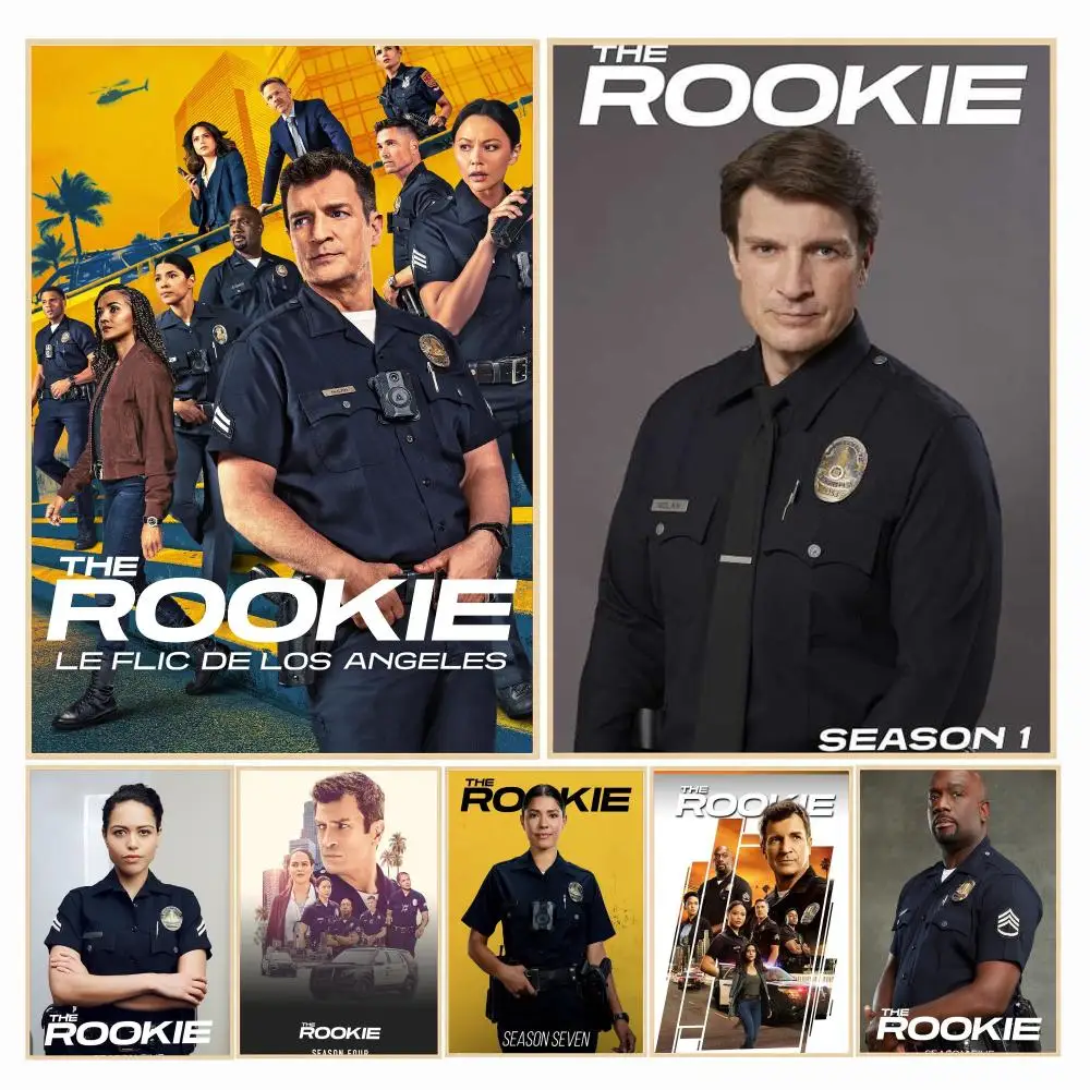 tv series T-The Rookie-E Painting Calligraphy Boho Botanical Decor for Living Room Elegant Home Style