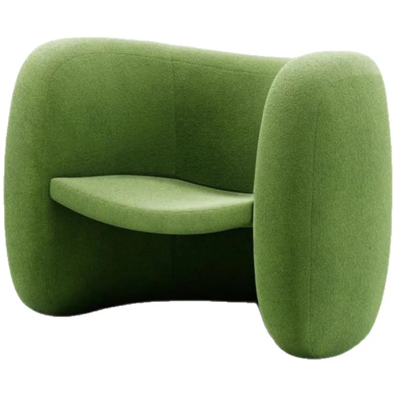 Nordic light luxury modern single creative leisure sofa, beauty salon studio shopping mall personalized sofa